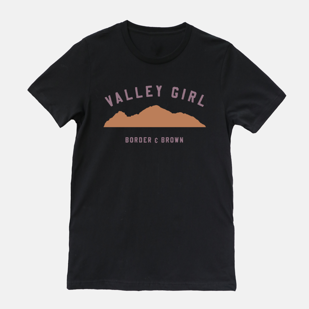 Vintage Valley Girl Black/Multi Tee