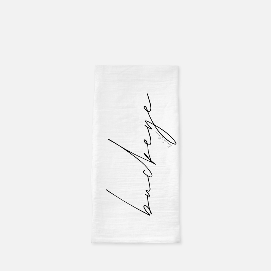 Buckeye Signature Tea Towel