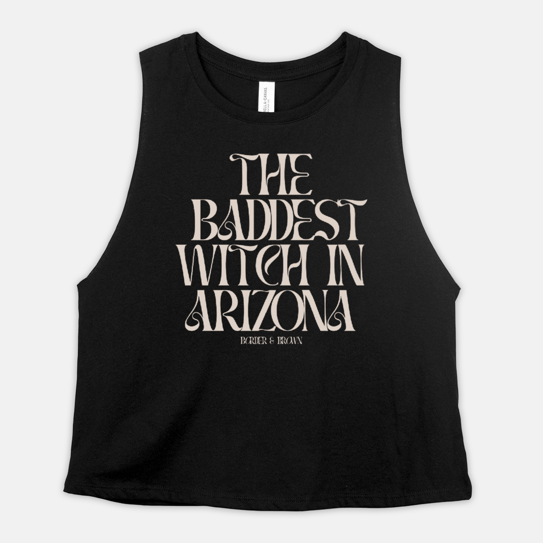Baddest Witch Crop T-shirt