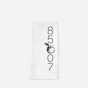 850-- Zip Code Tea Towel ™