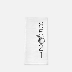 850-- Zip Code Tea Towel ™