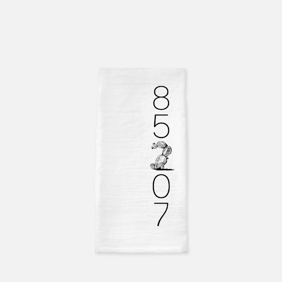 852-- Zip Code Tea Towel ™