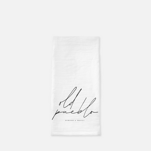 Old Pueblo Tea Towel