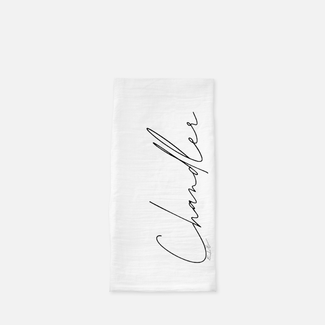 Chandler Signature Tea Towel