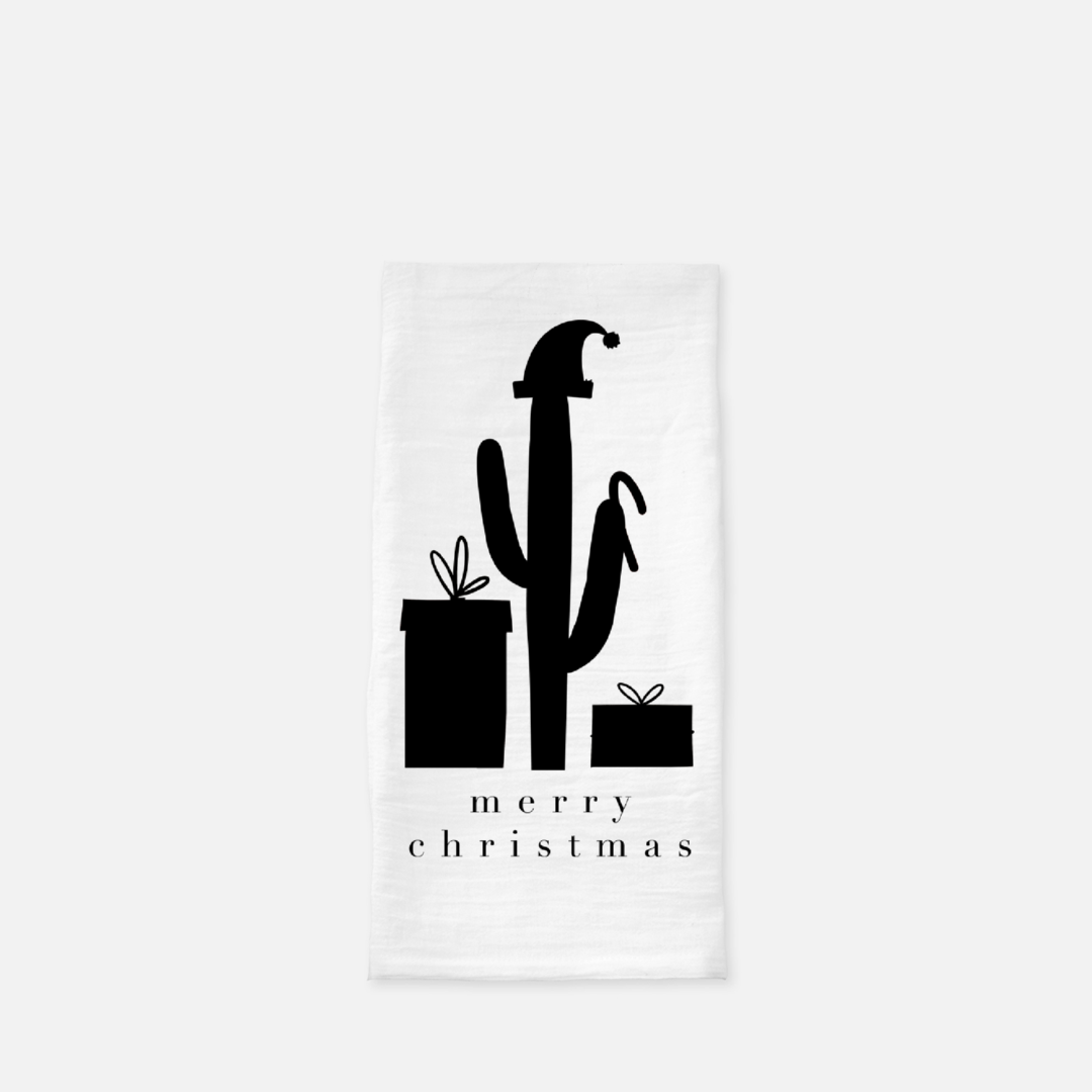 Holiday Cactus Tea Towels